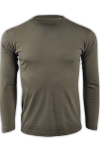 SKT202 printstar 橄欖色128長袖男裝T恤 00101-LVC 來款訂製純棉透氣T恤 運動吸汗T恤 T恤生產商  T恤價格